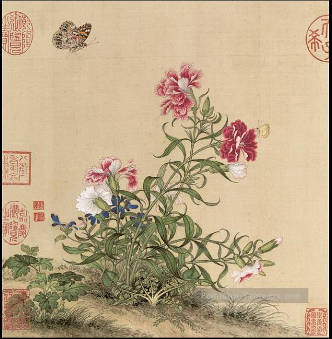 Lang brillant papillon en fa traditionnelle chinoise Peintures à l'huile